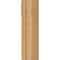 Ekena Millwork Traditional Block Rough Sawn Bracket w/ Offset Brace, Western Red Cedar, 8"W x 24"D x 28"H BKT0806X24X28TRA05RWR - alternate 4